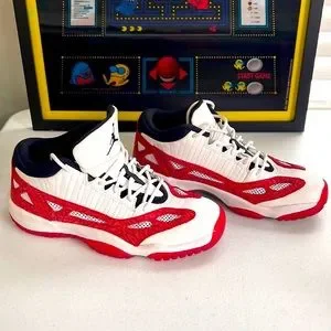 Shoes | 217 Nike Air Jordan Retro 11 Ie Low Whitegym Red  display picture 1